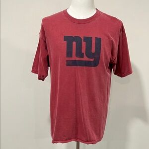 Comfort Colors NFL NY Giants Graphic Tee Size Large